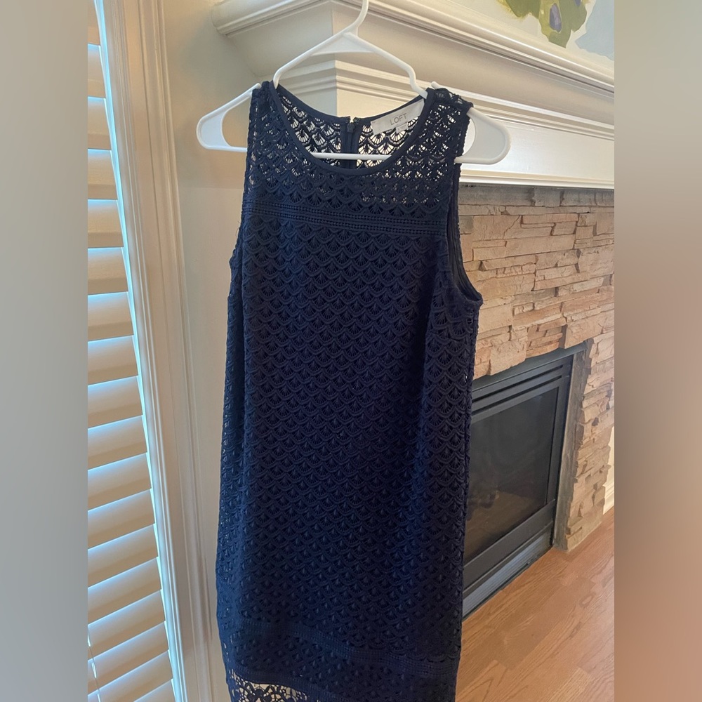 Eyelet lace dress